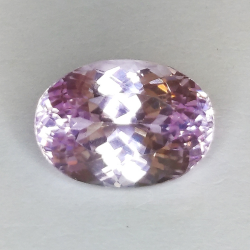 11.98ct Kunzite oval cut 16.4x11.4mm