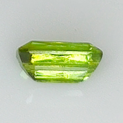 0.93ct Demantoid Garnet radiant cut 7.0x3.9mm