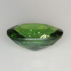 5.18ct Apatite Verte coupe ovale 12.9x9.7mm