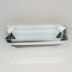 4.95ct Aquamarin rechteckigschliff 15.1x8.1mm