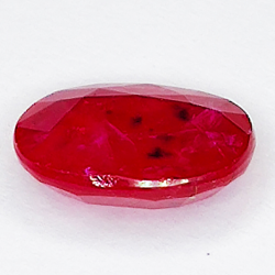 2.13ct Rubis ovale coupé 9x6mm