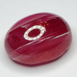 31.75ct Ruby cabochon oval 19x14mm