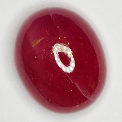 24.60ct Rubino cabochon ovale 18x15mm