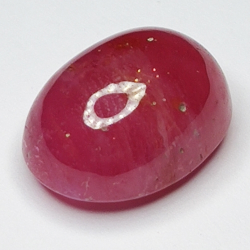 15,20ct Rubin cabochon ovaler 14x12mm