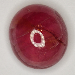 15.20ct Rubino cabochon ovale 14x12mm