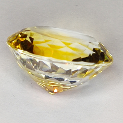 24,79ct Citrin rundschliff 20x20mm