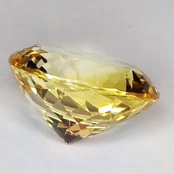 24.42ct Citrine coupe ronde 20x20mm