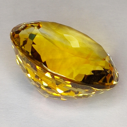 24,01ct Citrin rundschliff 20x20mm