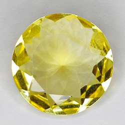 10.16ct Citrine coupe ronde 16x16mm