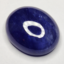 20.81ct Blue Sapphire cabochon oval 18x14mm