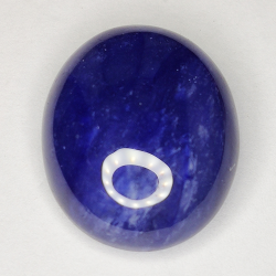 20.81ct Blue Sapphire cabochon oval 18x14mm