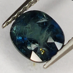 1.05ct Blauer Saphir ovalschliff 6.3x5.3mm