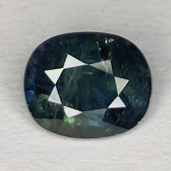 1.05ct Blauer Saphir ovalschliff 6.3x5.3mm