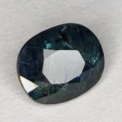 1.05ct Blauer Saphir ovalschliff 6.3x5.3mm