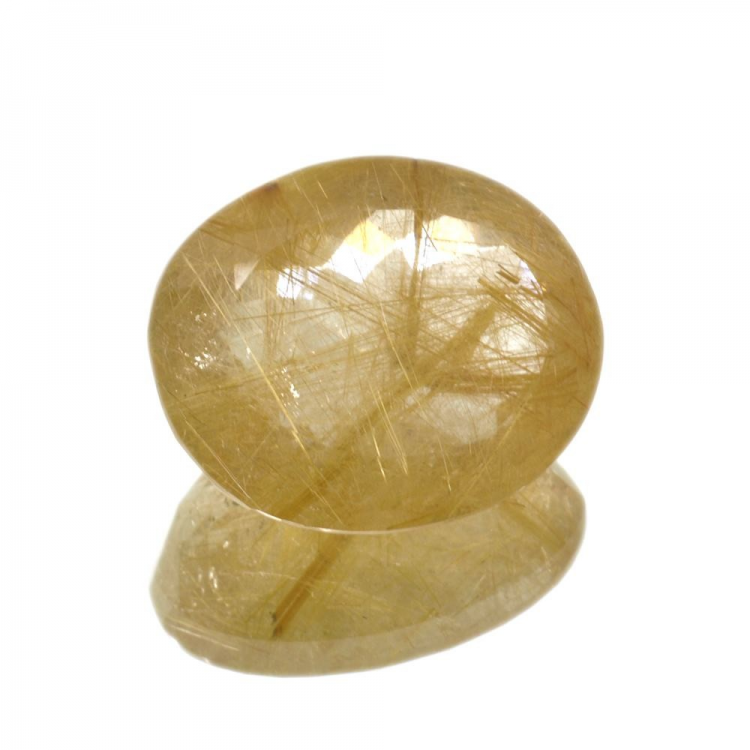 29.30ct. Rutile Quartz Oval Cut