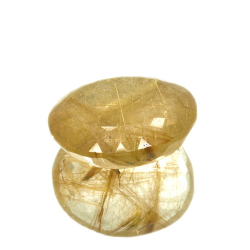 29.30ct. Rutile Quartz Oval Cut