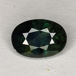 1.16ct Zaffiro Blu taglio ovale 7x5mm