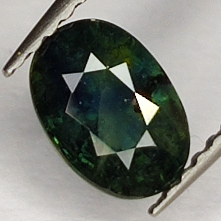 1.16ct Blauer Saphir ovalschliff 7x5mm