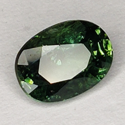 1.14ct Zafiro Azul talla oval 6x5mm