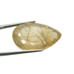 42.65ct. Rutile Quartz Pear Cut