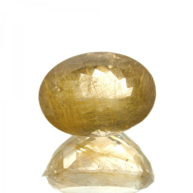 19.58ct. Rutile Quartz Oval Cut