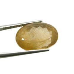 19.58ct. Rutile Quartz Oval Cut