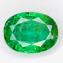 0.93ct Smeraldo taglio ovale 7.2x5.4mm