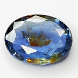 0.80ct Blauer Saphir Ovalschliff 6.8x5.0mm