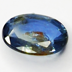 0.80ct Zafiro Azul talla oval 6.8x5.0mm