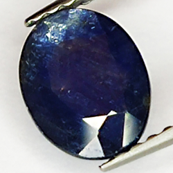 1.45ct Blauer Saphir Ovalschliff 7.9x6.0mm