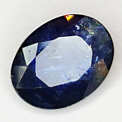 1.45ct Blauer Saphir Ovalschliff 7.9x6.0mm