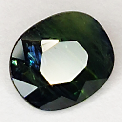 1.04ct Blue Sapphire oval cut 6.5x5.6mm