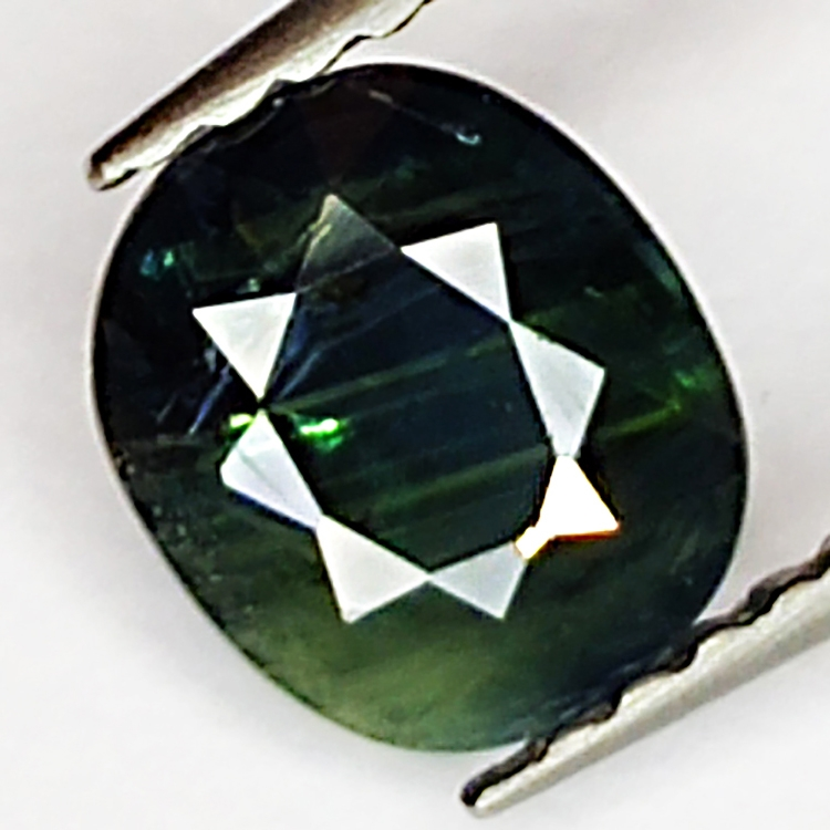 1.04ct Blue Sapphire oval cut 6.5x5.6mm