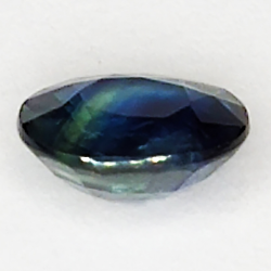 0.75ct Blauer Saphir Ovalschliff 5.8x4.8mm