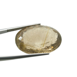 30.22ct. Rutile Quartz Oval Cut