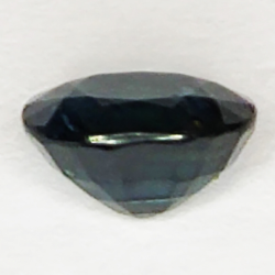 0.91ct Bleue Saphir coupe ovale 6.0x5.0mm