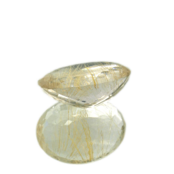 31,34ct. Rutile Quartz Oval Cut