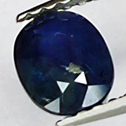 0.83ct Blauer Saphir Ovalschliff 6.0x5.0mm