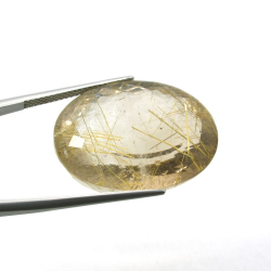 41.19ct. Rutile Quartz Oval Cut