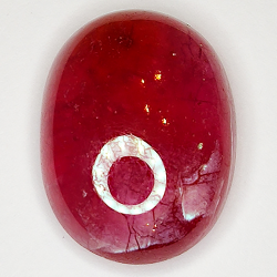 17.40ct Rubis cabochon ovale 16.0x13.1mm