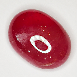 18.16ct Ruby cabochon oval 17.5x12.8mm