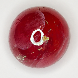 23.26ct Ruby cabochon oval 14.8x14.3mm