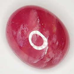 20.57ct Rubin cabochon oval 15.8x12.9mm