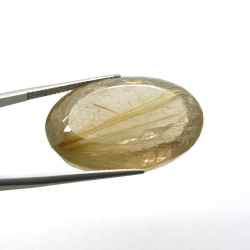 54.42ct. Rutile Quartz Oval Cut