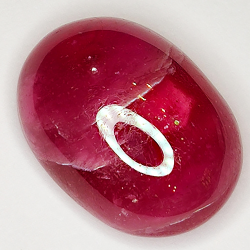 21.10ct Ruby cabochon oval 18.3x13.4mm