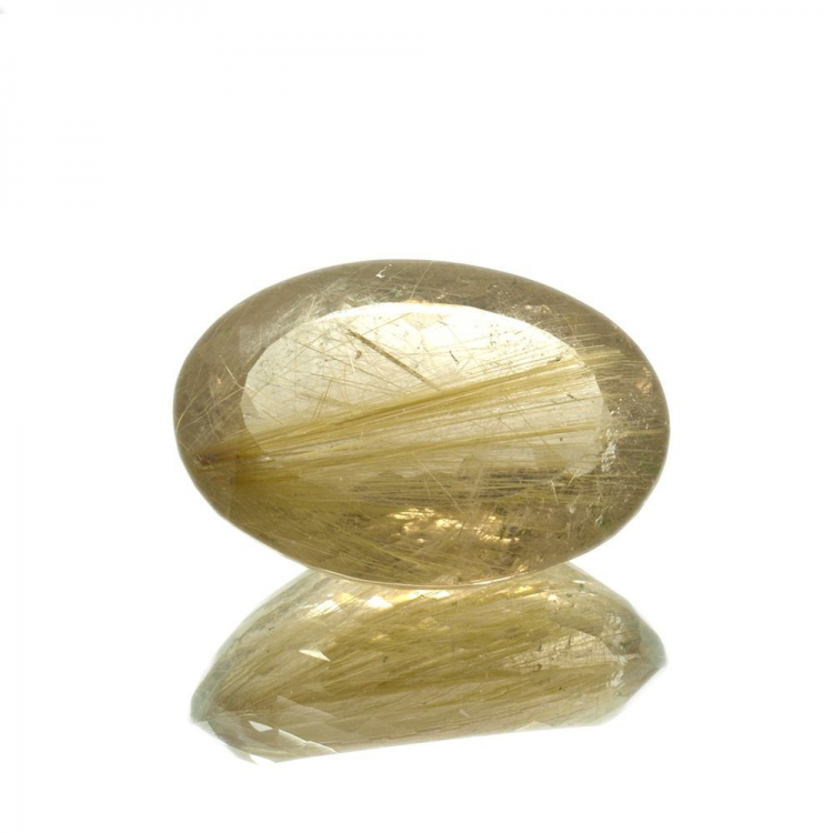 54.42ct. Rutile Quartz Oval Cut