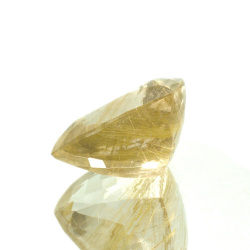 30.45ct. Rutile Quartz Trilliant Cut