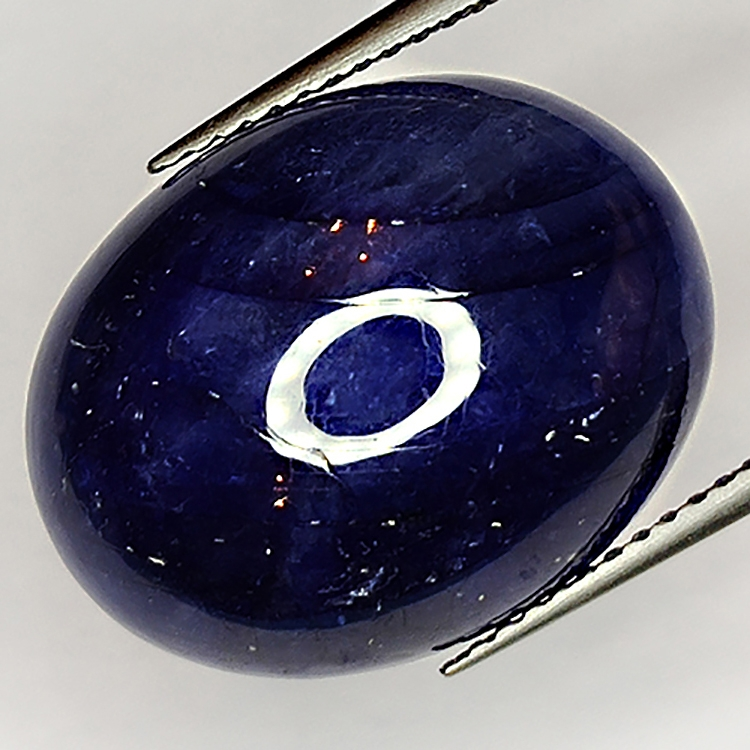 21.40ct Blue Sapphire cabochon oval 18.5x14.4mm