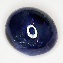 15.25ct Blauer Saphir cabochon oval 14.3x12.4mm