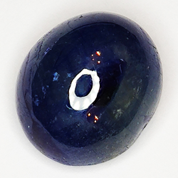 15.25ct Blue Sapphire cabochon oval 14.3x12.4mm